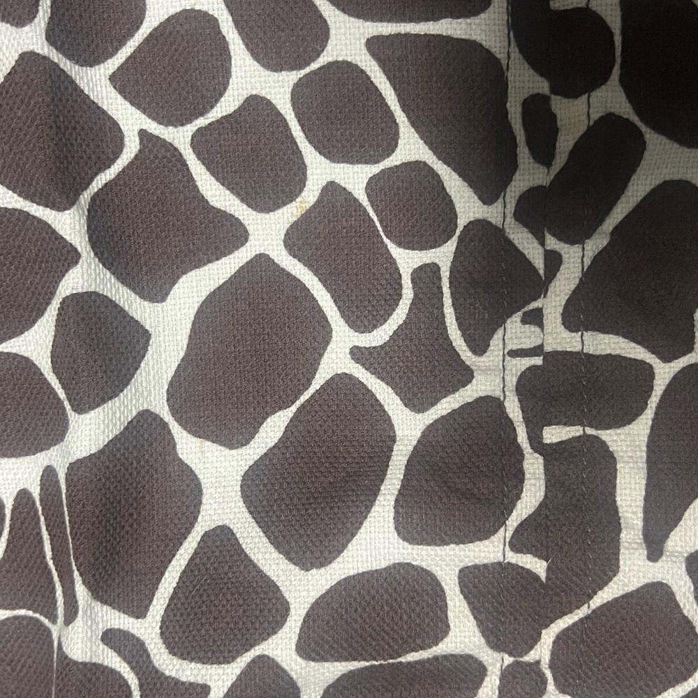 Lilly Pulitzer Brown Giraffe Print Skirt - Picture 4 of 5